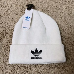 Adidas NWT White Beanie